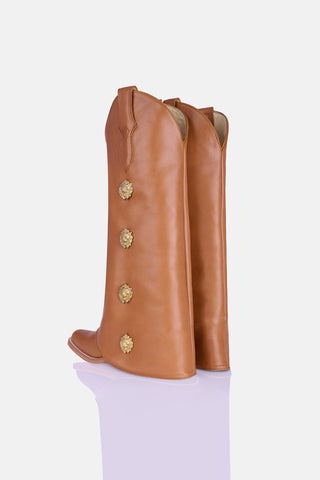 LION COWBOY BOOT