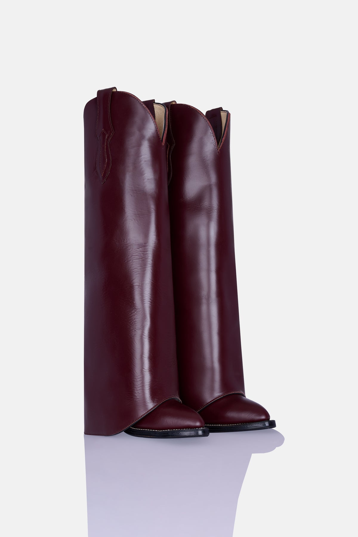 BASIC BURGUNDY COWBOY BOOTS