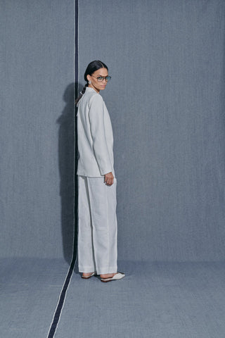 CRISTINA LINEN SUIT