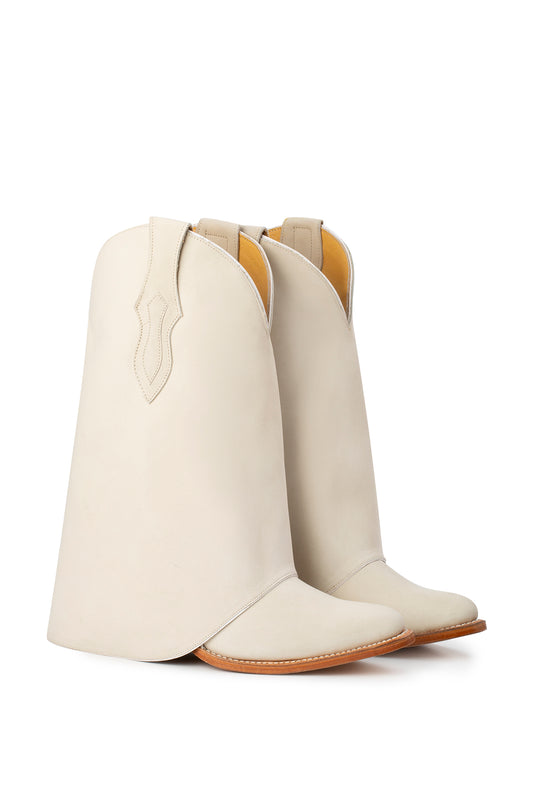 MIDI NUBUCK COWBOY BOOTS